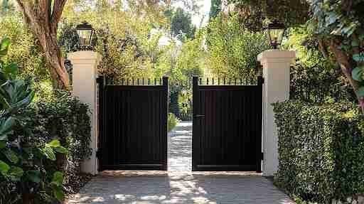 | Custom Driveway Gateway